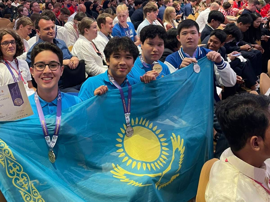 IGeO-2025: казахстанские школьники завоевали четыре медали