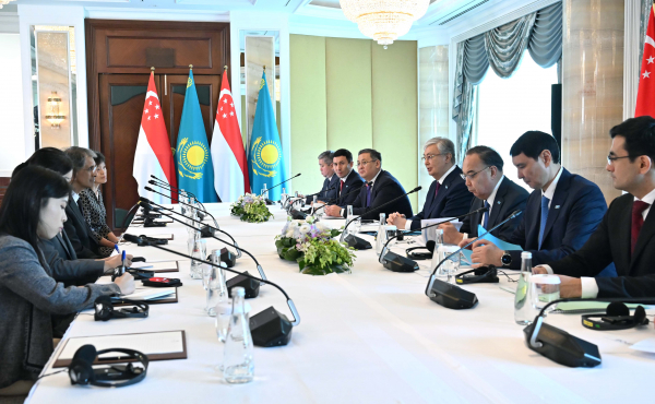 Қ. Тоқаев Temasek Holdings компаниясының бас директорын қабылдады