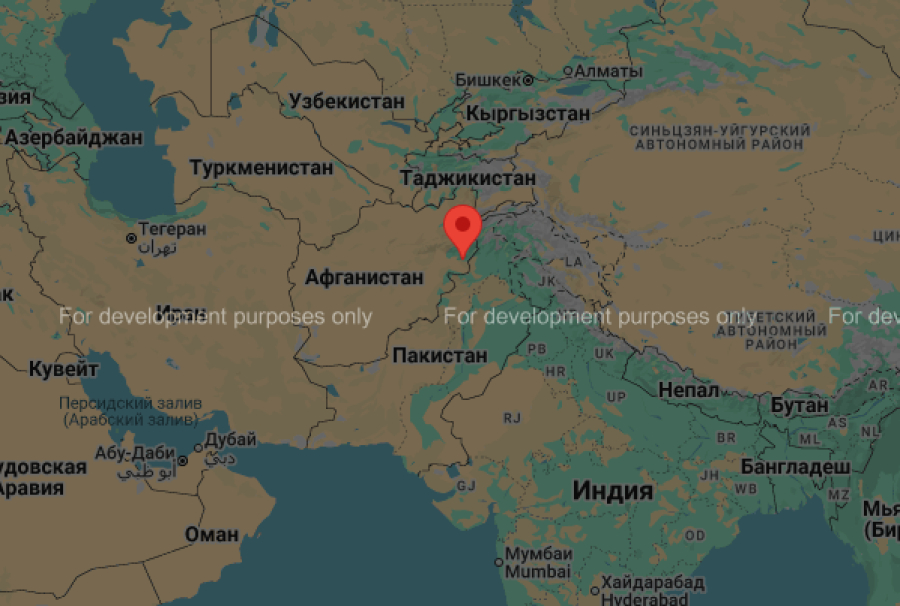 Новое землетрясение произошло в Афганистане