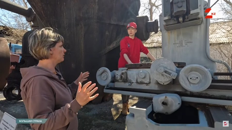 Мы доехали до города Сатпаева! Смотрите, что мы там увидели!