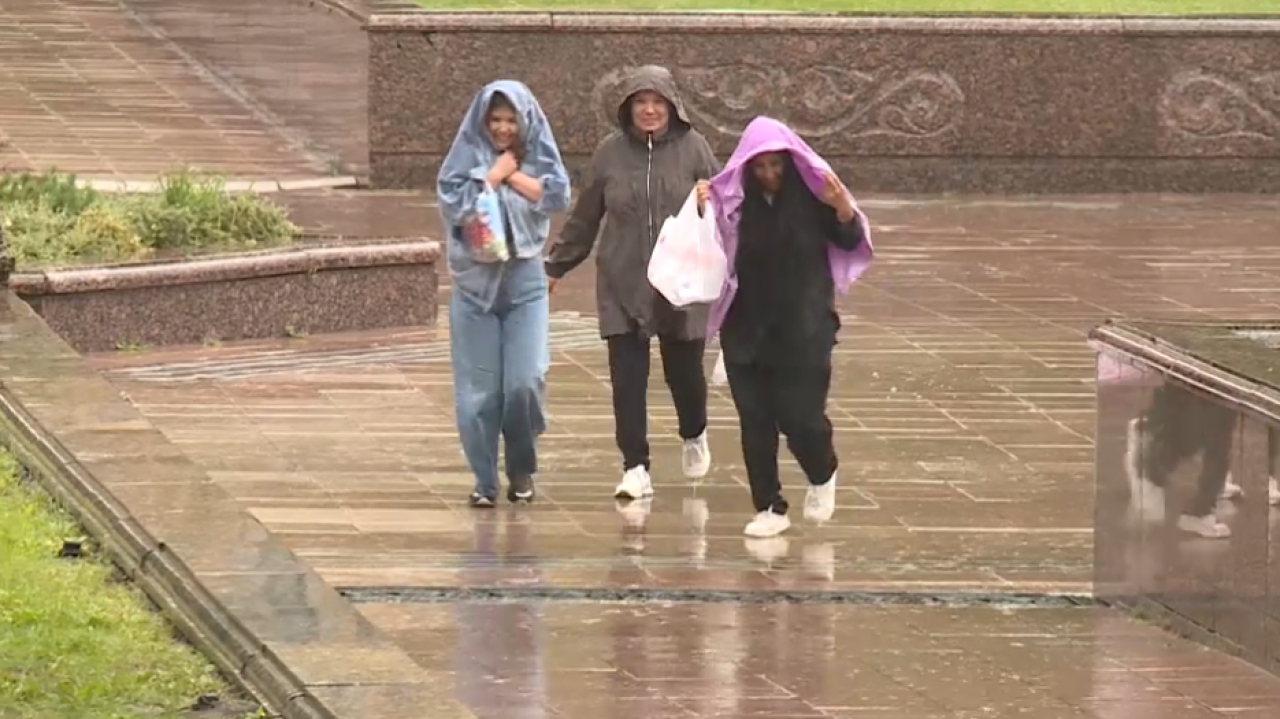 Ақмола облысында бұршақ жауып, дауыл соғады