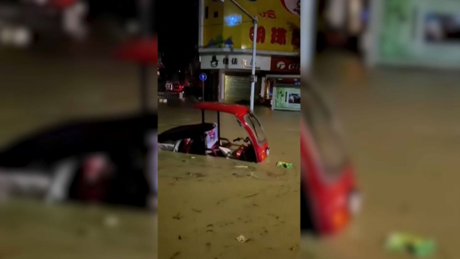 Қытайдың екі провинциясы су астында қалды