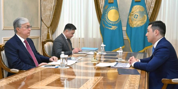 Касым-Жомарт Токаев принял главу МФЦА
