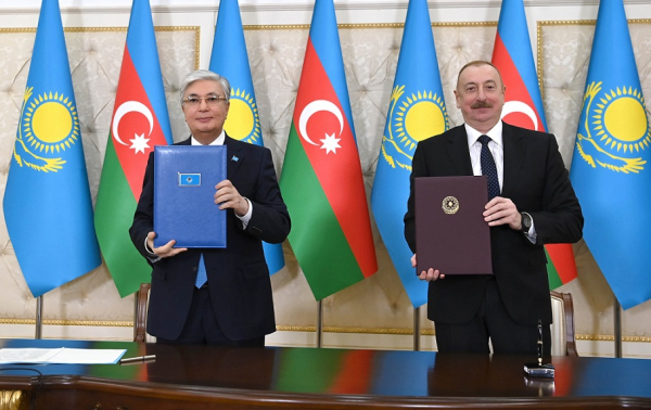 Какие документы подписаны в ходе визита Токаева в Азербайджан