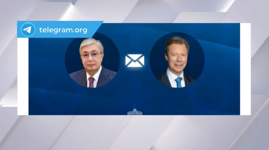 Президент Люксембургтің ұлы Герцогін құттықтады