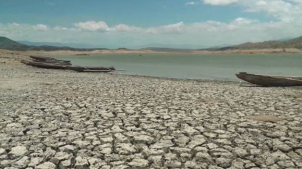 Руины древнего города стали видны из-за засухи