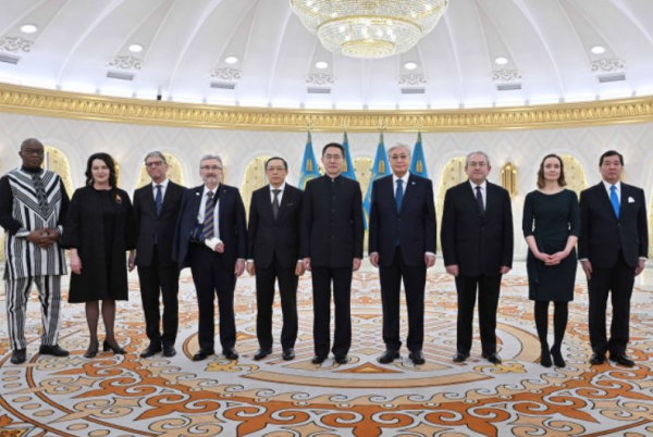 Қ.Тоқаев бірқатар мемлекеттің елшілерінен сенім грамоталарын қабылдады