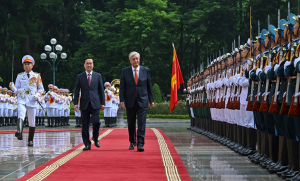 Опубликовано коммюнике об итогах визита Президента Казахстана во Вьетнам