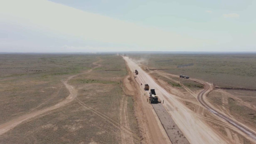 Строительство автодороги затянулось в области Улытау