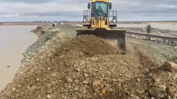 «Самар-Шымкент» автожолы бағытындағы көпір қалпына келтірілді