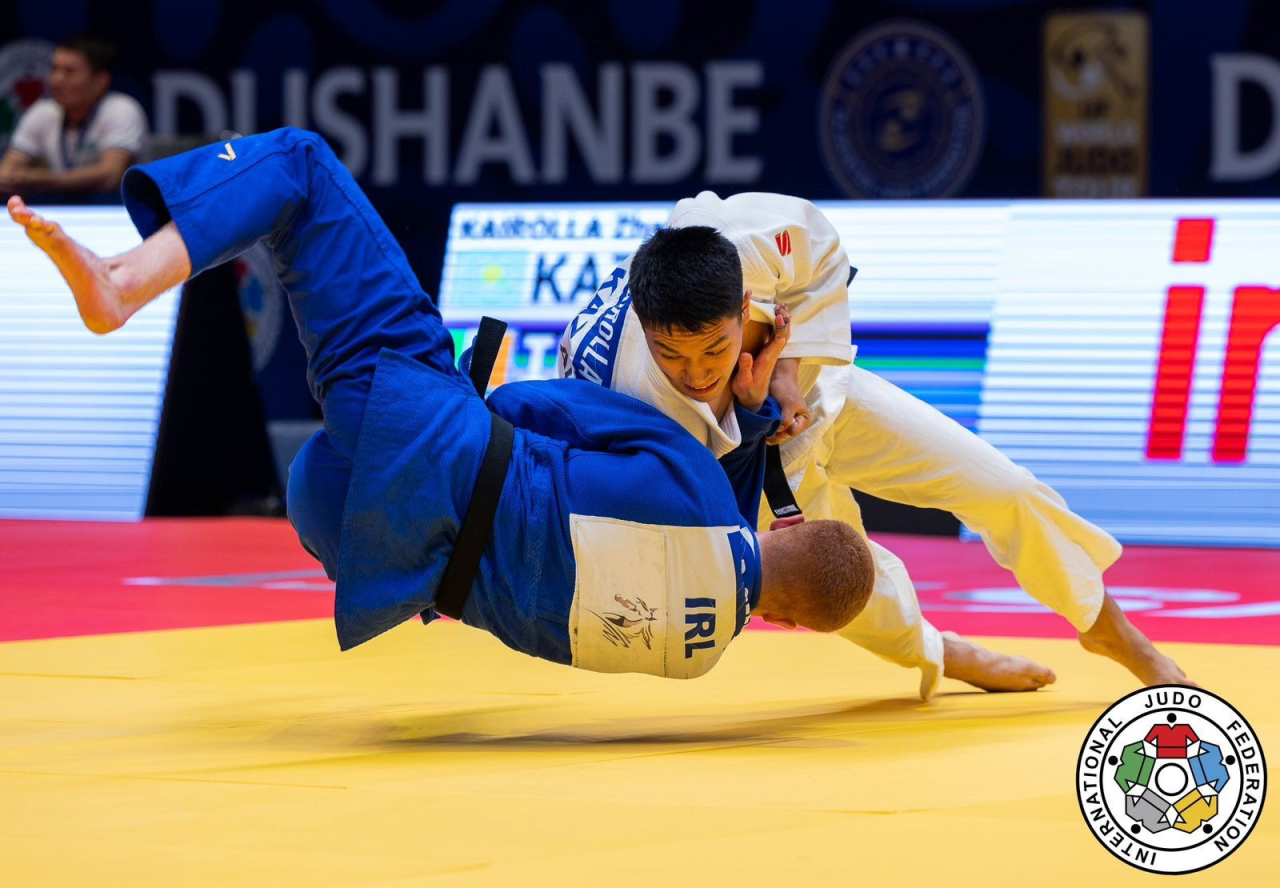 Два дзюдоиста из Казахстана вышли в полуфинал Grand Slam в Астане