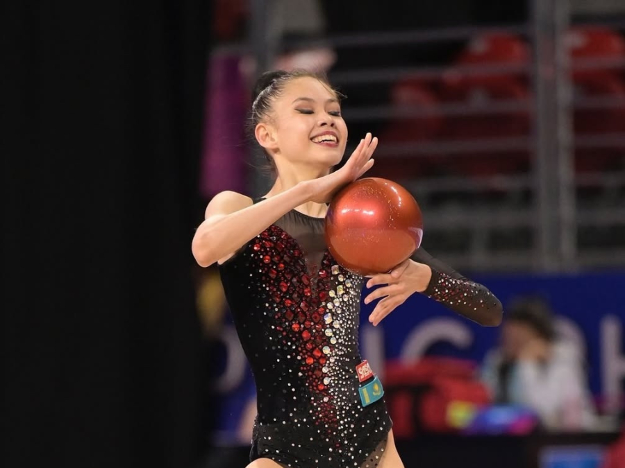 Гимнасшы Ақмарал Ерекешева әлем чемпионатында алтын медаль жеңіп алды