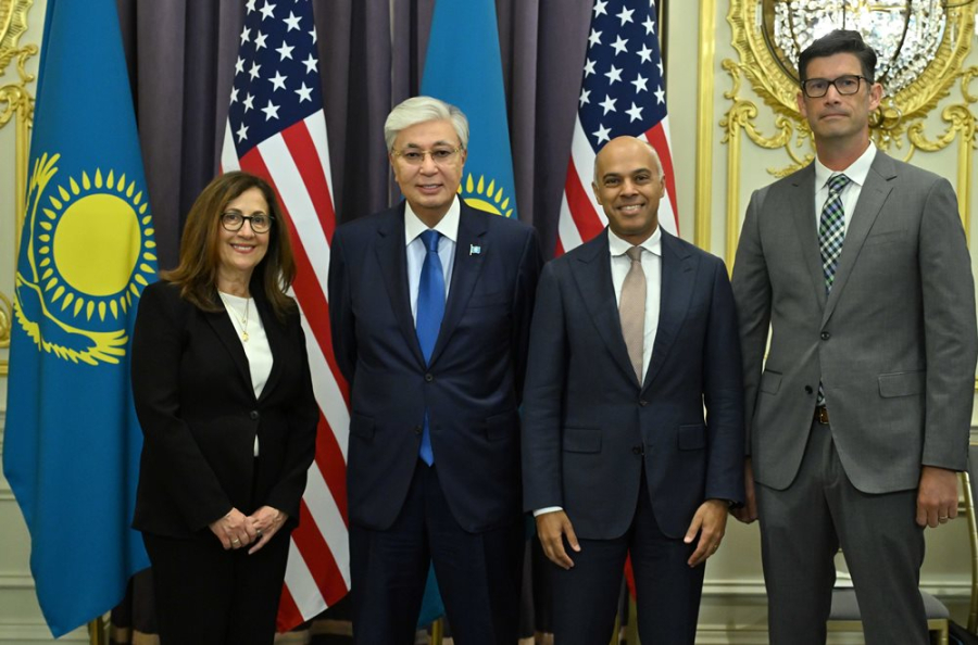 Касым-Жомарт Токаев принял Амита Севака