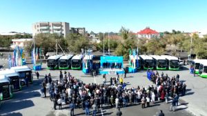 Автобусный парк Кызылорды пополнили 50 единиц новой техники