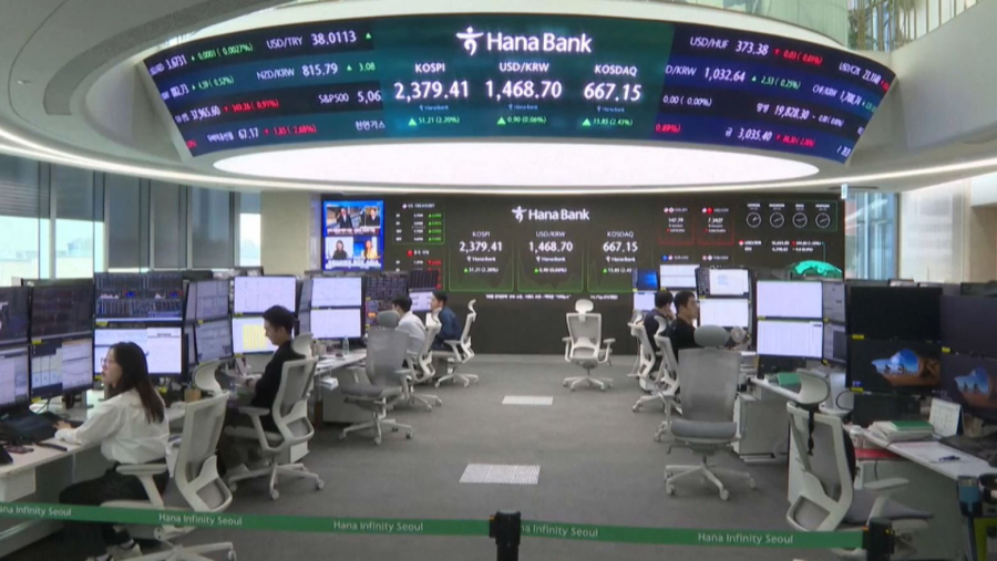 Азия қор нарығындағы акциялар құны сәл өсті