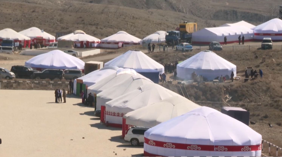 Отпан тауда «Бірлік» алауы маздады