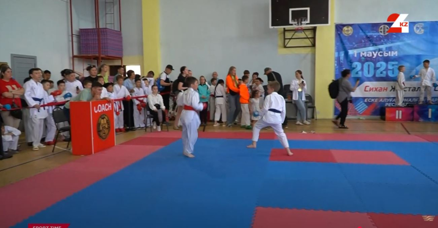 Ақмола облысында балалар арасында каратэден республикалық турнир өтті