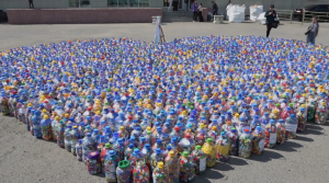 Проект «Экобум»: пластиковые крышки собирали павлодарские школьники