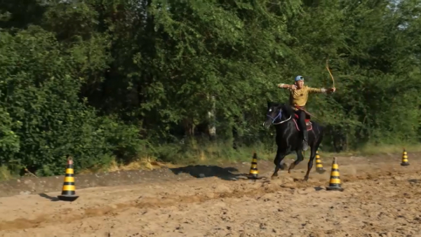 Спортсмены по жамбы ату готовятся к Всемирным играм кочевников