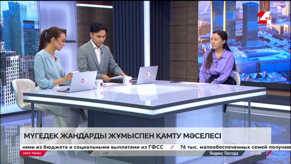 Мүгедек жандарды жұмыспен қамту мәселесі | Жансая Төлеужан