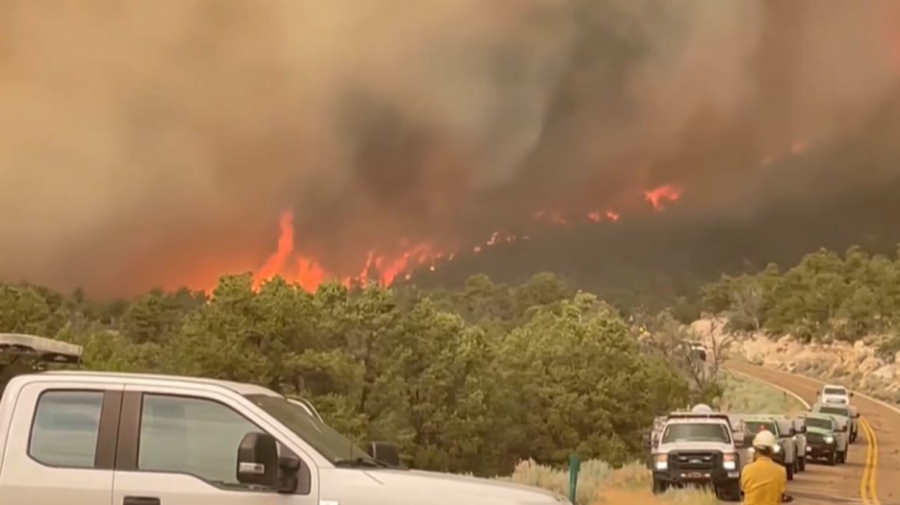 Пожар в Гранд-Каньоне уничтожил исторический курортный комплекс