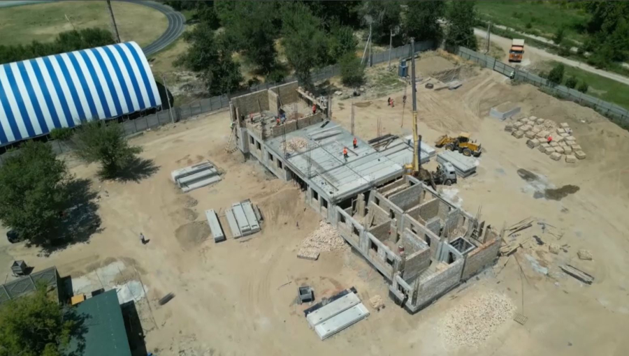 Түркістан облысында қайтарылған активтер есебінен өнер мектебін салып жатыр