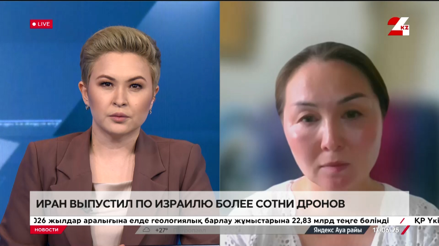 Иран выпустил по Израилю более сотни дронов. Ассоль Мирманова