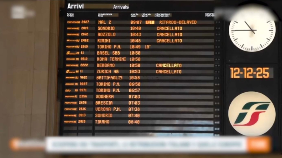 Италияда мектептер жұмысын тоқтатты