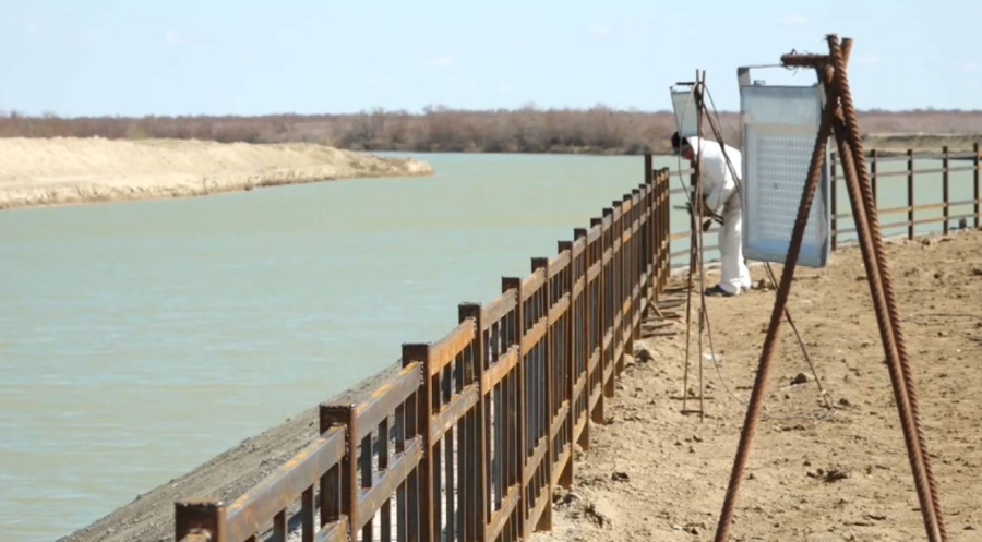 Атырау облысында гидротехникалық нысанның құрылысы аяқталды