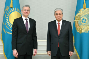 Президент принял посла США в Казахстане Дэниела Розенблюма