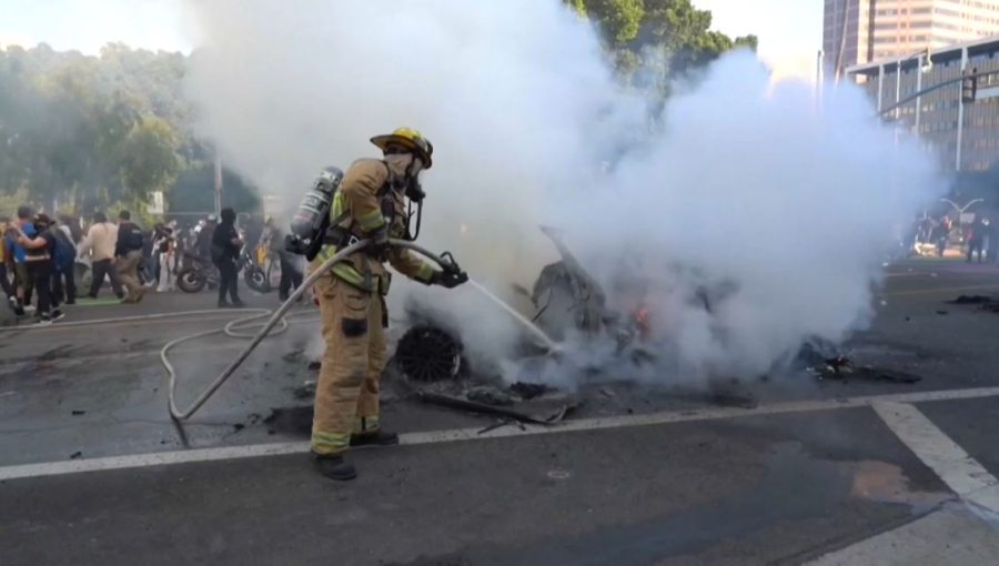 Лос-Анджелесте төрт күннен бері қақтығыс болып жатыр