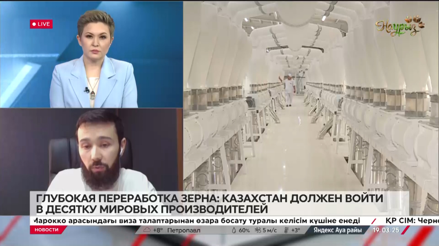 Переработка зерна: Казахстан должен войти в ТОП 10. Ядыкар Ибрагимов