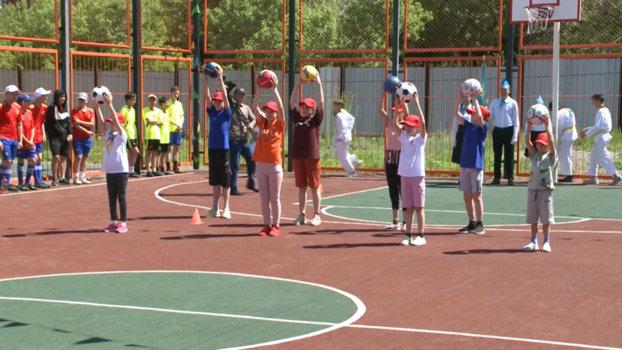 Қарағандыда жаңа спорт алаңдары қолданысқа берілді