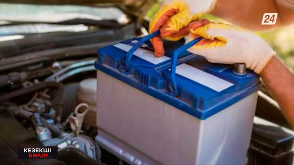 Алматылық күдікті жүк көліктерінен аккумулятор ұрлады