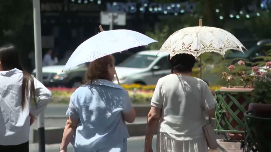 Елдің кей өңірінде аптап ыстық болады