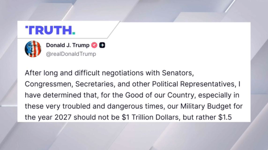 Трамп планирует повысить траты на оборону