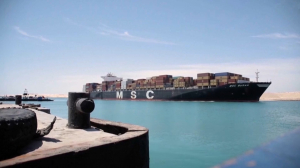 Общий объём контейнерных перевозок снизился на 60% из-за напряженности в Красном море