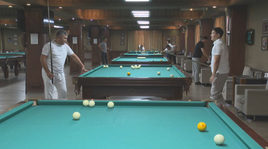 Турнир по бильярду памяти Амангельды Сейтхана прошел в Алматы