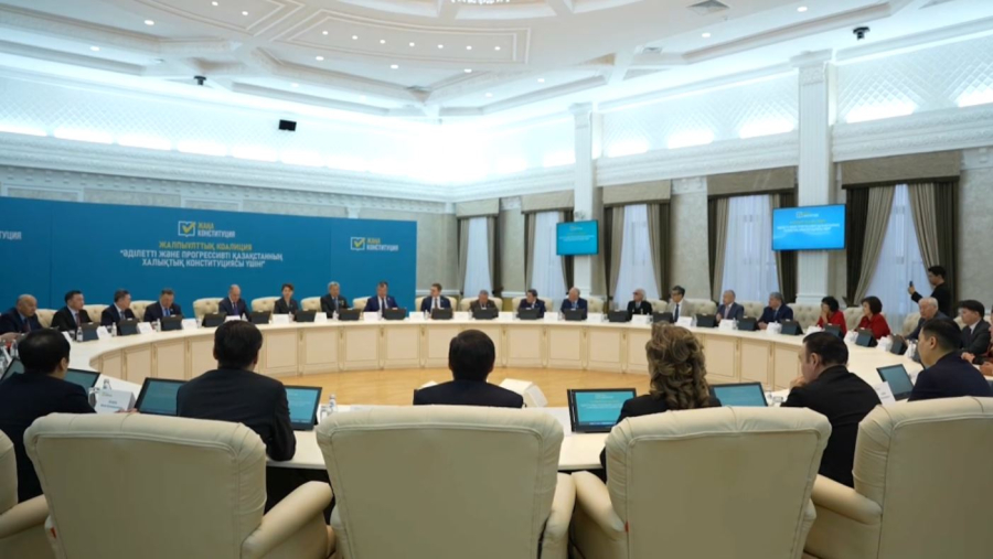 Коалиция мүшелері Конституция жобасын талқылады