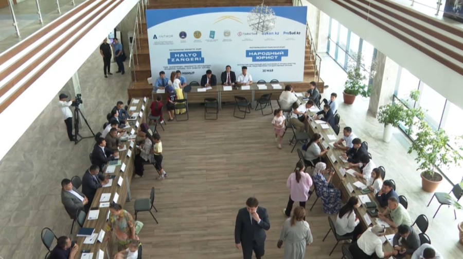 Түркістанда «Халық заңгері» республикалық акциясы өтті