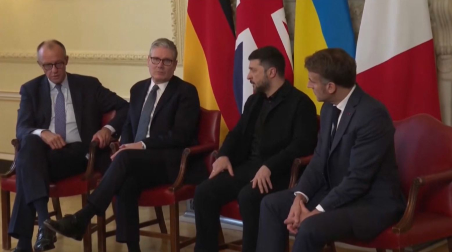 Зеленский встретился с лидерами стран Европы