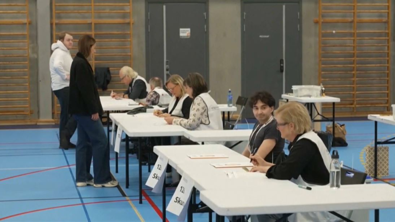 Парламентские выборы проходят в Швеции