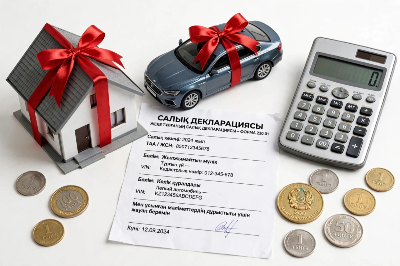 Қазақстандықтар сыйлық үшін салық төлей ме?