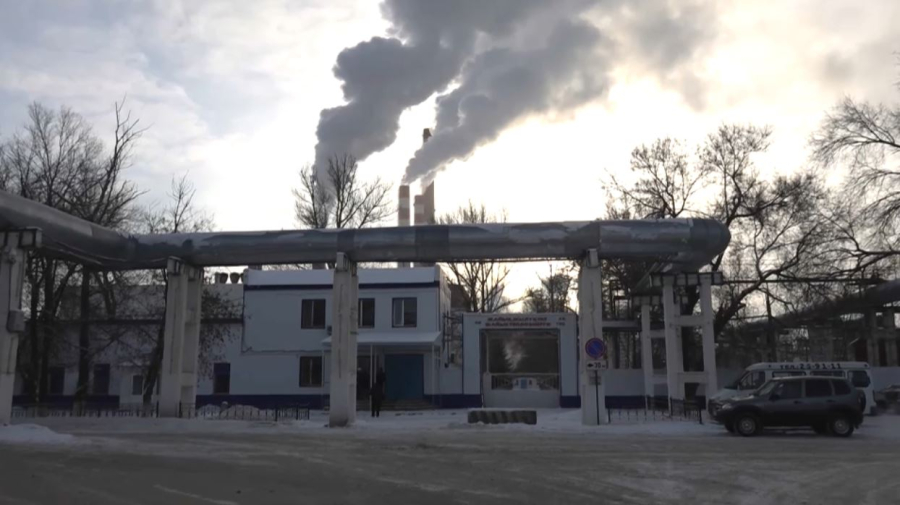 Газотурбинную установку на ТЭЦ ремонтируют в Уральске