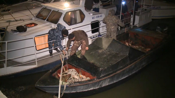 Заңсыз ауланған 10 тонна балық тәркіленді