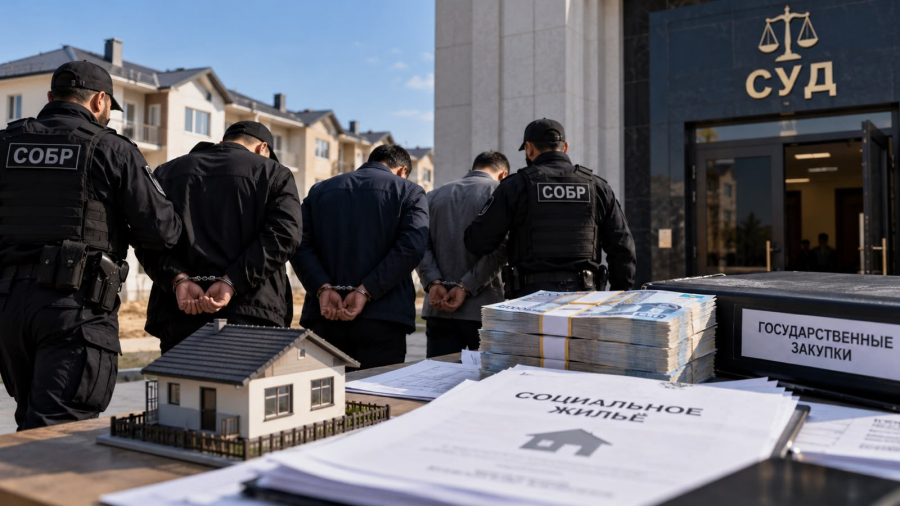 В Алматинской области троих осудили за хищение 101 млн тенге на социальное жильё