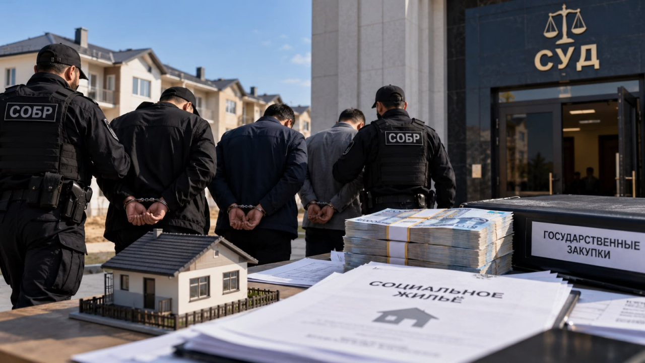В Алматинской области троих осудили за хищение 101 млн тенге на социальное жильё