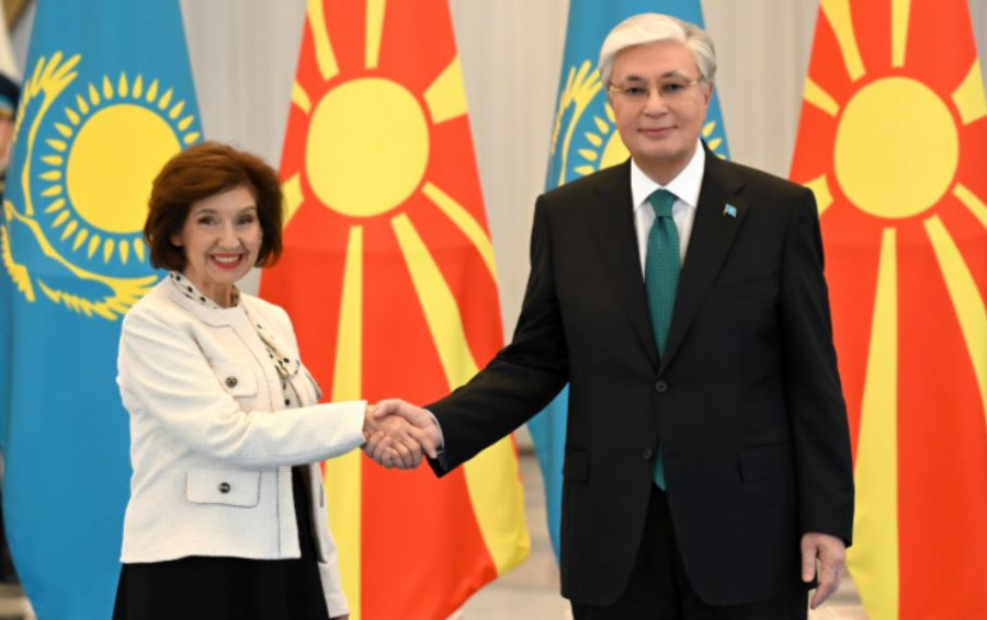 Қ. Тоқаев Солтүстік Македония президентімен кездесті