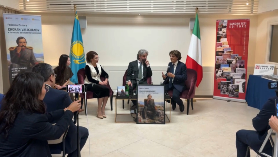 Книгу о Шокане Уалиханове презентовали в Риме