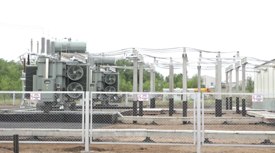 Новую электроподстанцию запустили в Уральске